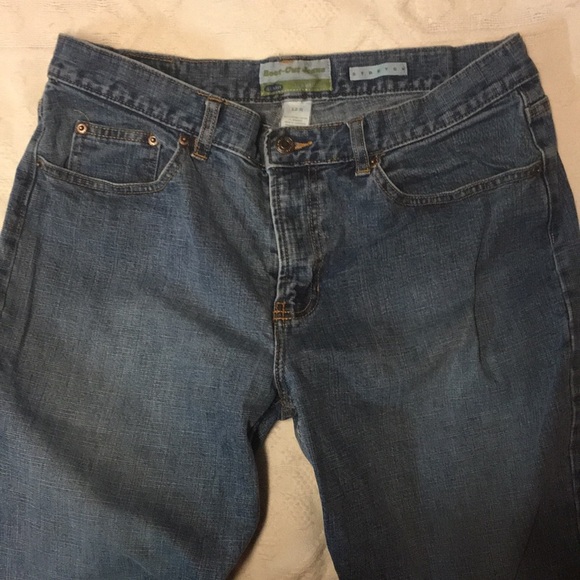 Old Navy blue jeans. Ladies size 12R regular. Boot cut. Stretch. - Picture 1 of 9
